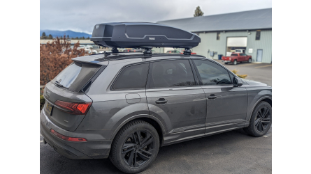 2021 Audi Q7 - Roof Rack and Cargo Box - Thule