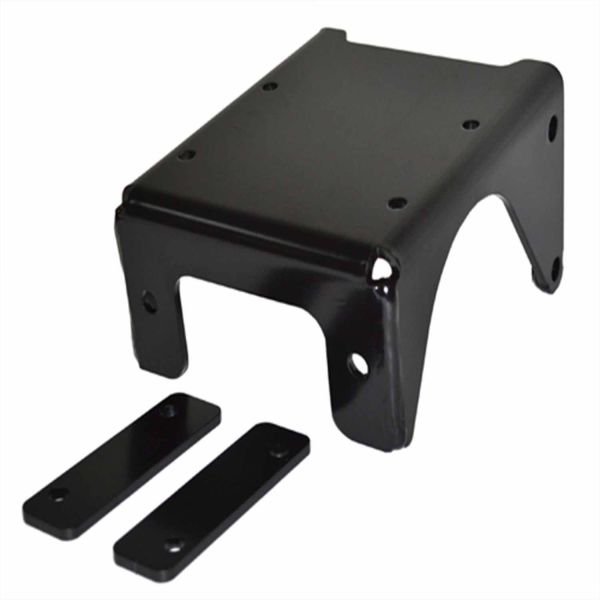 Warn - 87714 For 1500 to 3500 Pound Winches; Fixed Mount; Powder Coated; Black