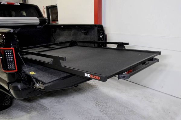 Bedslide - Bedslide Heavy Duty 95 Inch X 48 Inch Black 8 Foot Longbed Chevy/dodge/ford/nissan/toyota - 20-9548-hdb