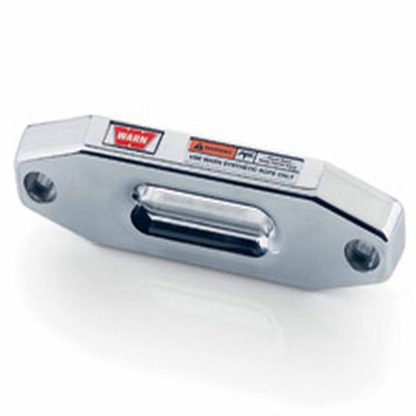 Warn - 87914 Hawse Style; For Use with Synthetic Winch Rope; Polished Aluminum