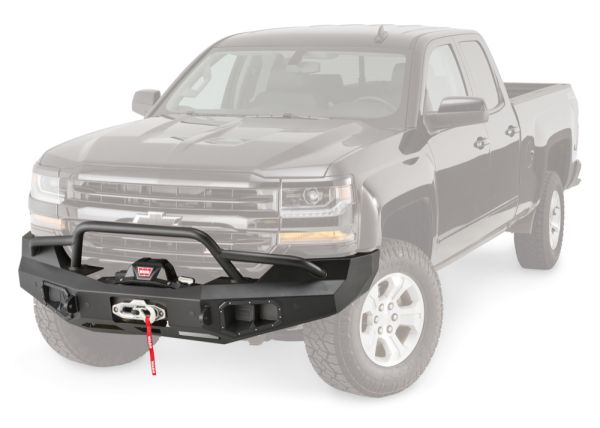 Warn - 100920 Direct-Fit Baja Grille Guard With Ports for Sonar Parking Sensors if Applicable