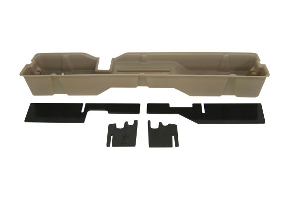 DU-HA 20006 Ford Underseat Storage Console Organizer and Gun Case - Tan