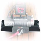 Warn - 11078 For Use with M12 and M8274-50 Winches; Fixed Mount; Powder Coated; Black; Steel