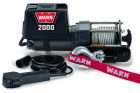 Warn - 92000 Trailer Winch 12 Volt 2000 LB Cap 35 Ft Wire Rope