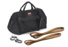 Warn - 685014 With Two Shackles; Two Load Straps and Gear Bag; Black