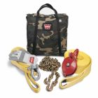 Warn - 29460 With Snatch Block Tree Protector 3/4 Inch Shackle Strap Chain Gloves Gear Bag