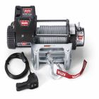 Warn - 68500 Winch 12 Volt 9500 LB Cap 100 Ft Wire Rope Roller Fairlead Wired Remote