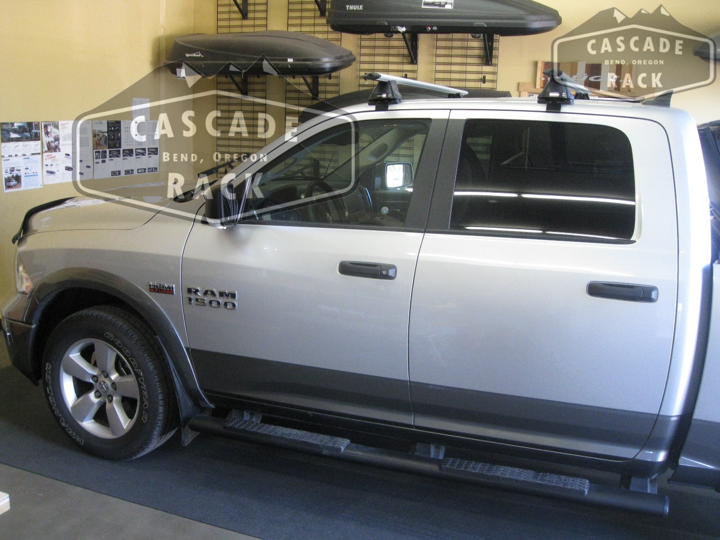 2013 Dodge Ram 1500 Crew Cab - Roof Rack Installation - Rhino Rack