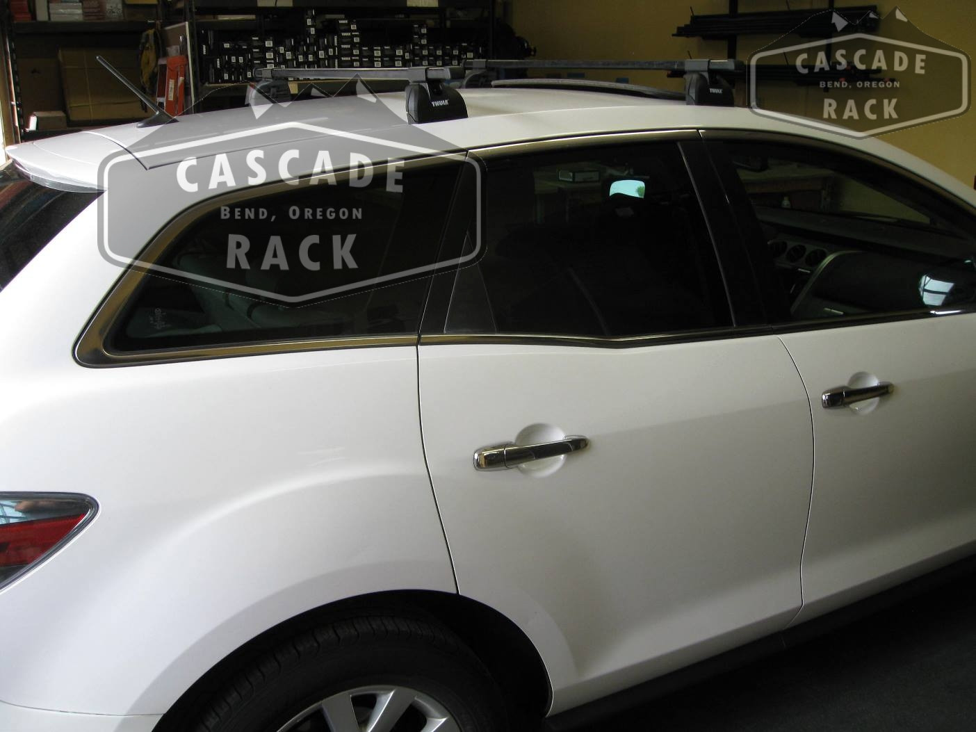 2012 Mazda CX-7 - Base Rack Installation - Thule