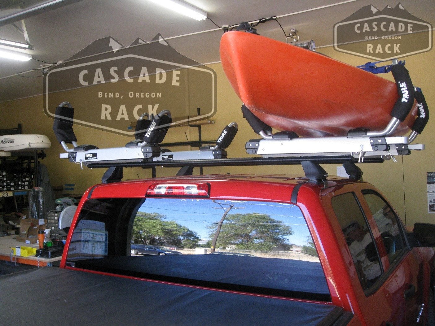 2014 Chevrolet Silverado - Base Rack and Kayak Rack Installation - Rhino Rack / Thule