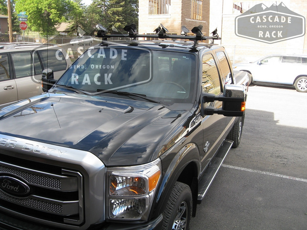 2014 Ford F-350 - Custom Base Rack Installation and Kayak Racks - Rhino Rack