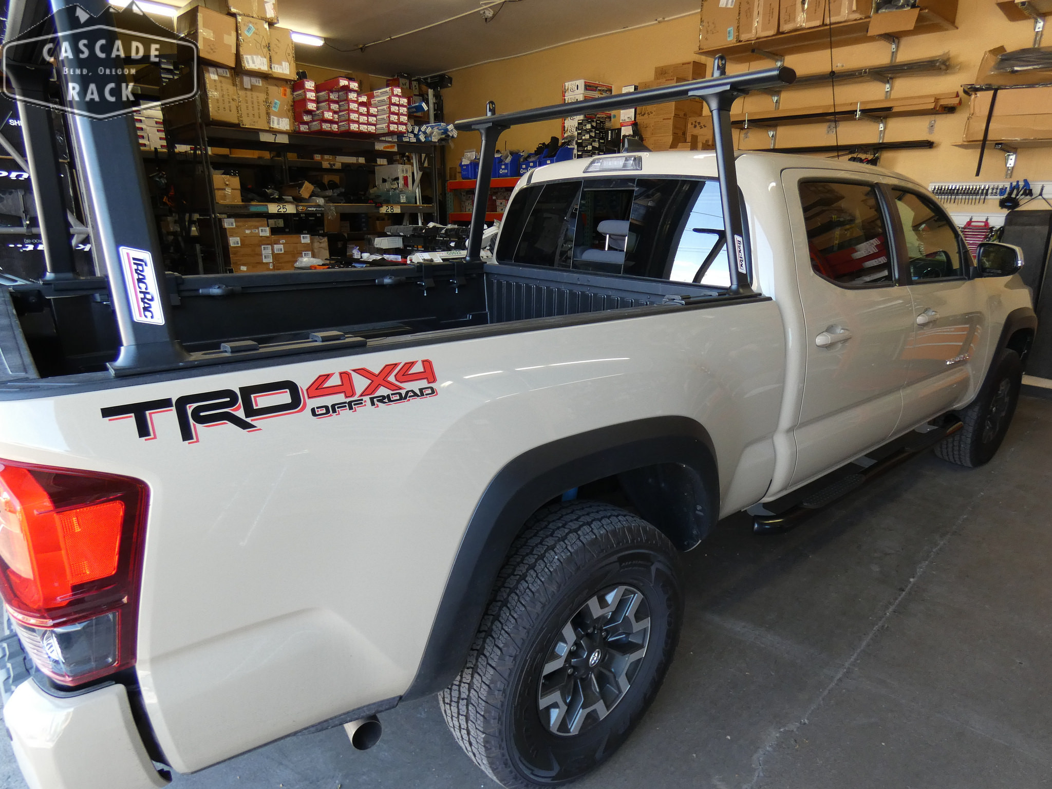 2018 Toyota Tacoma - Tracrac Tracone Truck Bed Rack