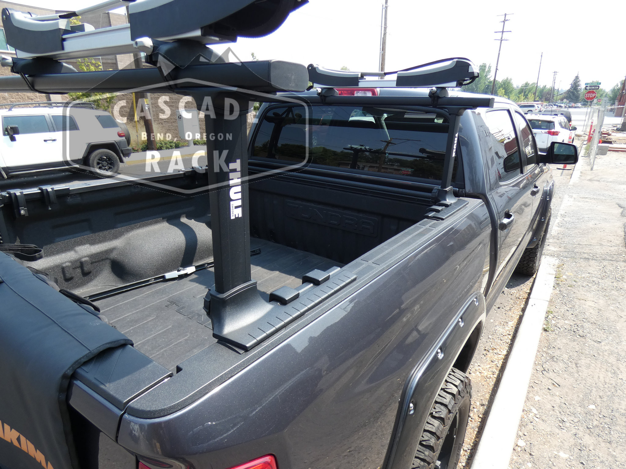 2016 Toyota Tundra - Truck Bed Rack and SUP Rack - Thule