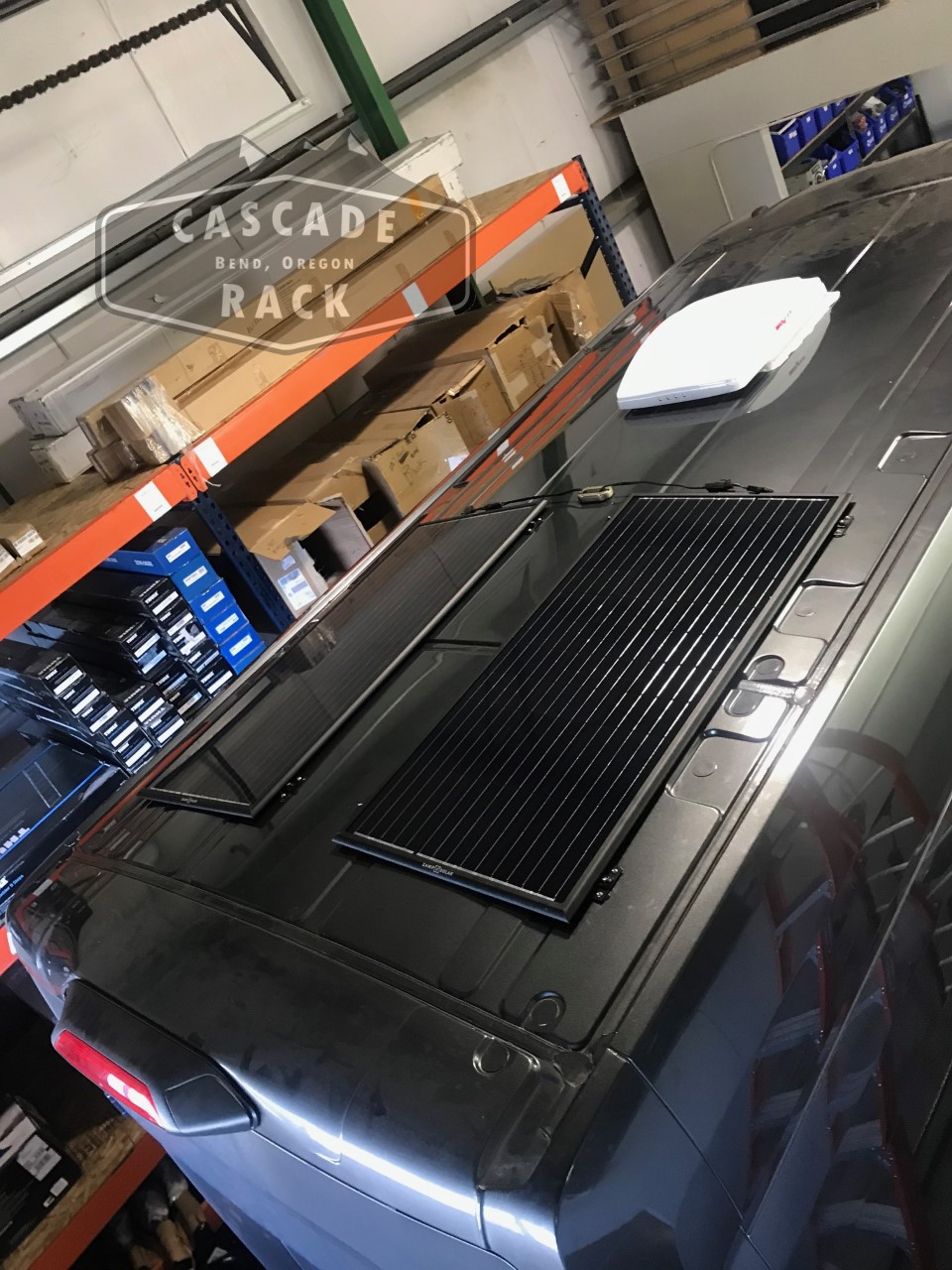 2019 Ford Transit - Solar Panels and Fan - Zamp Solar / MaxxFan