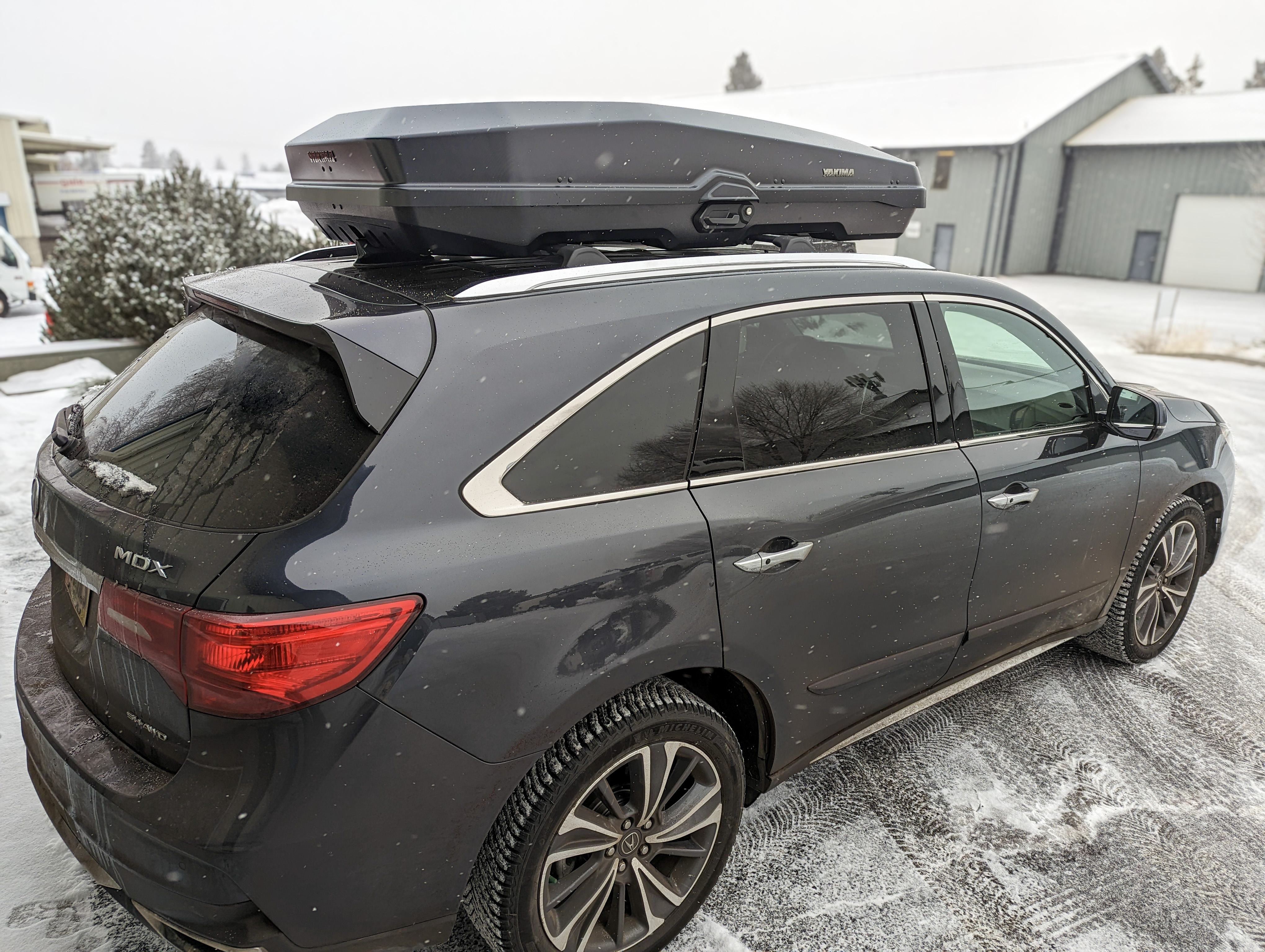 2018 Acura MDX - Roof Top Cargo Box - Yakima