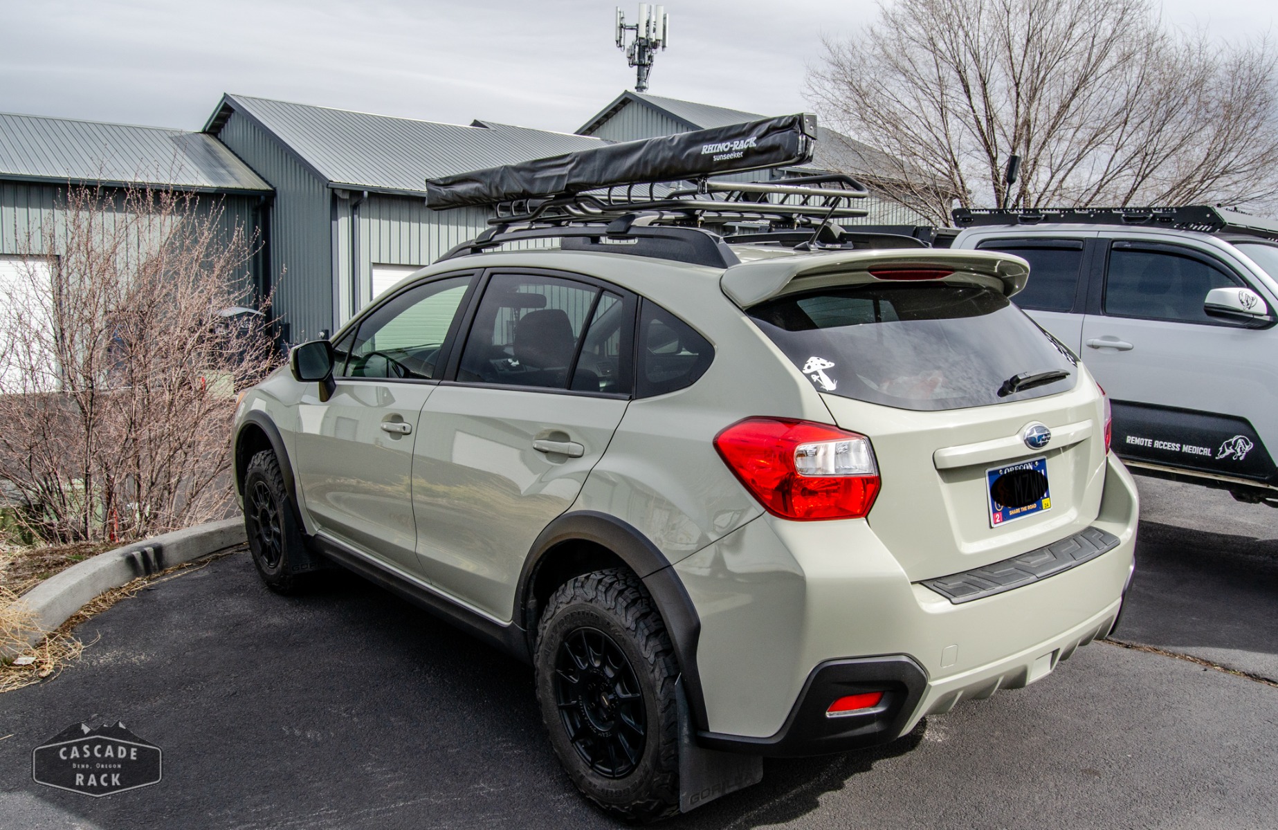 2016 Subaru Crosstrek - Basket & Awning - Rhino Rack 