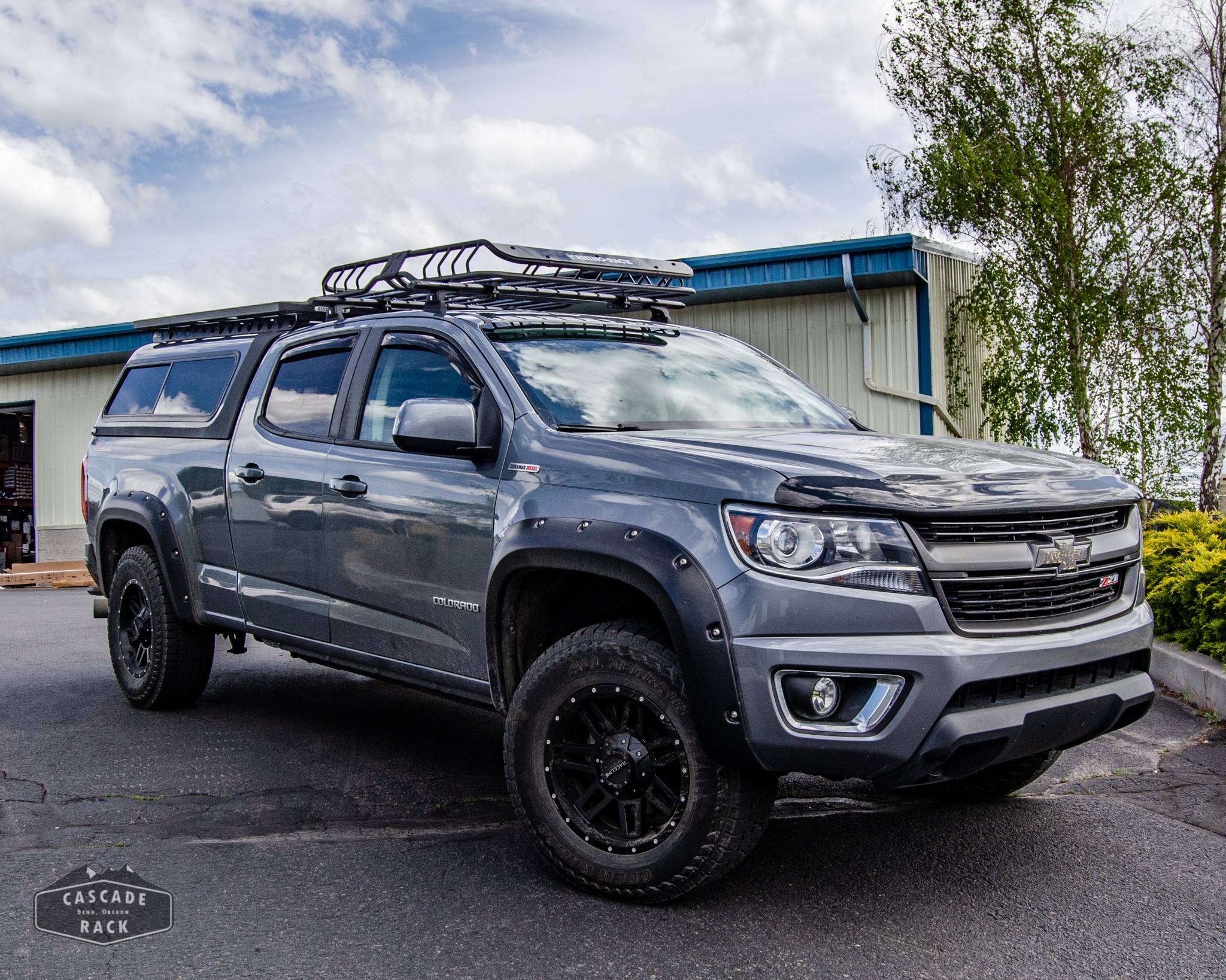 2018 Chevrolet Colorado - Crossbars and Backbone Platform - Rhino Rack 