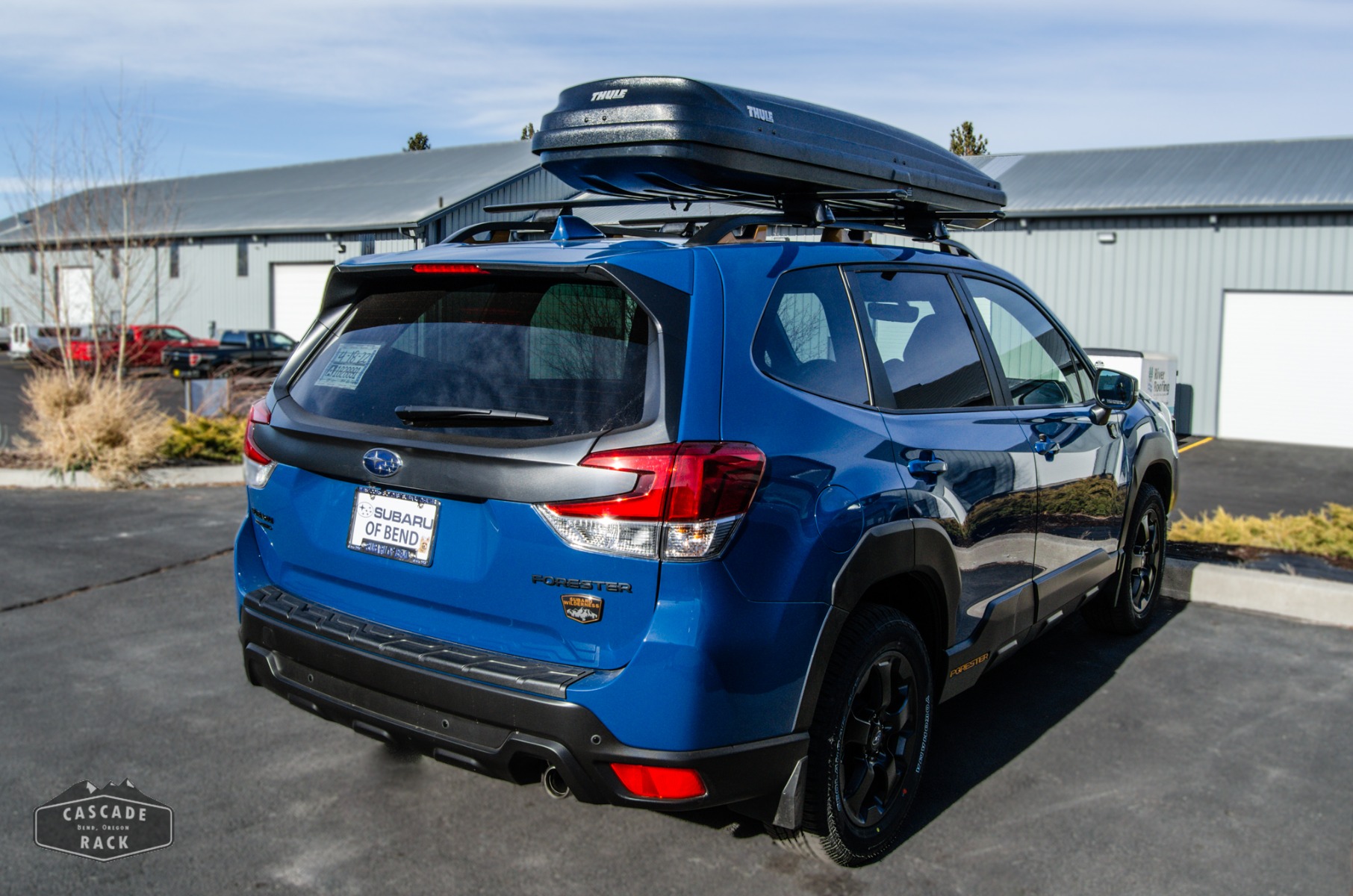 2021 Subaru Forester Wilderness edition - Crossbars and Cargo Box - Yakima / Thule