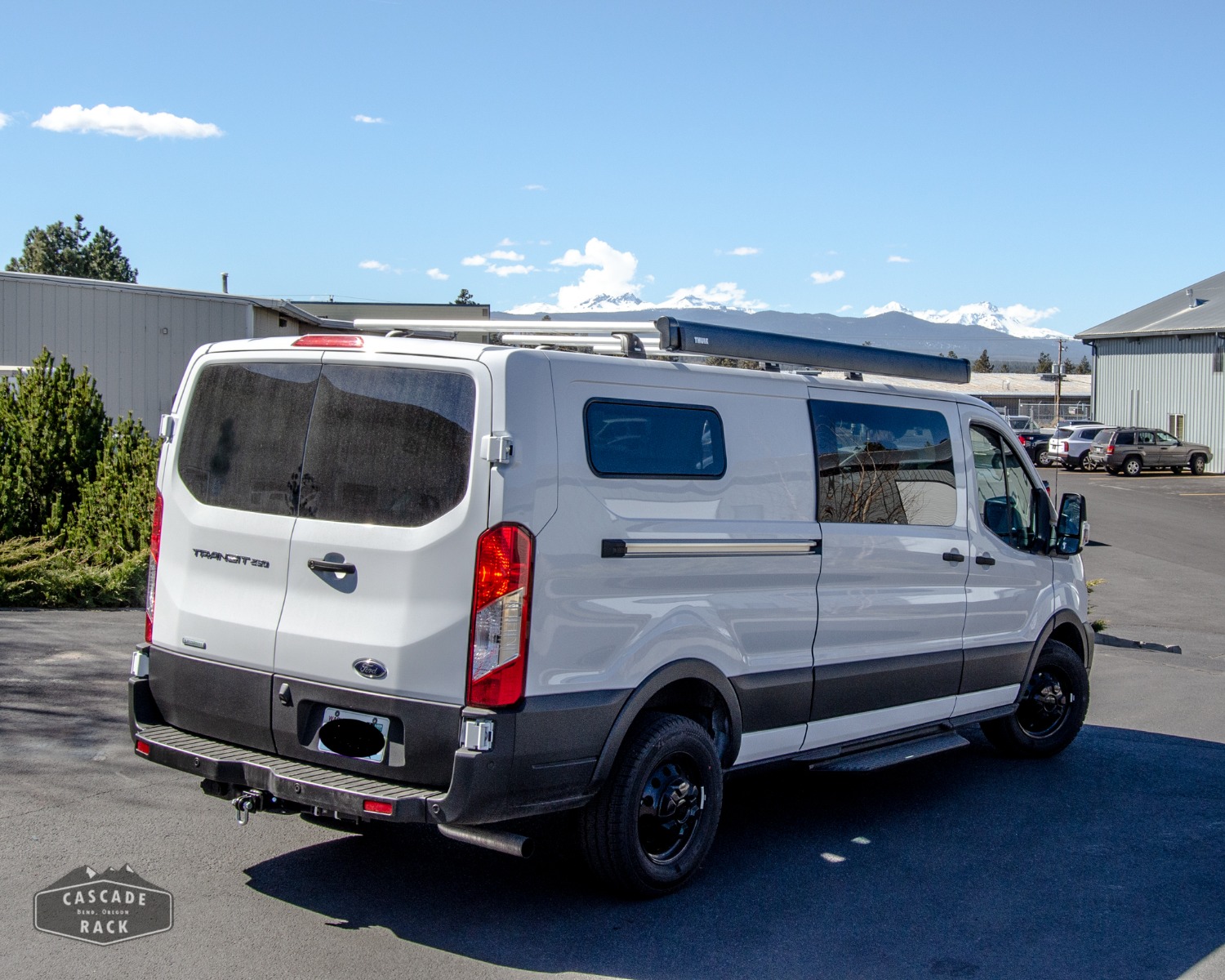 2021 Ford Transit 250 - Crossbars and Awning - Thule