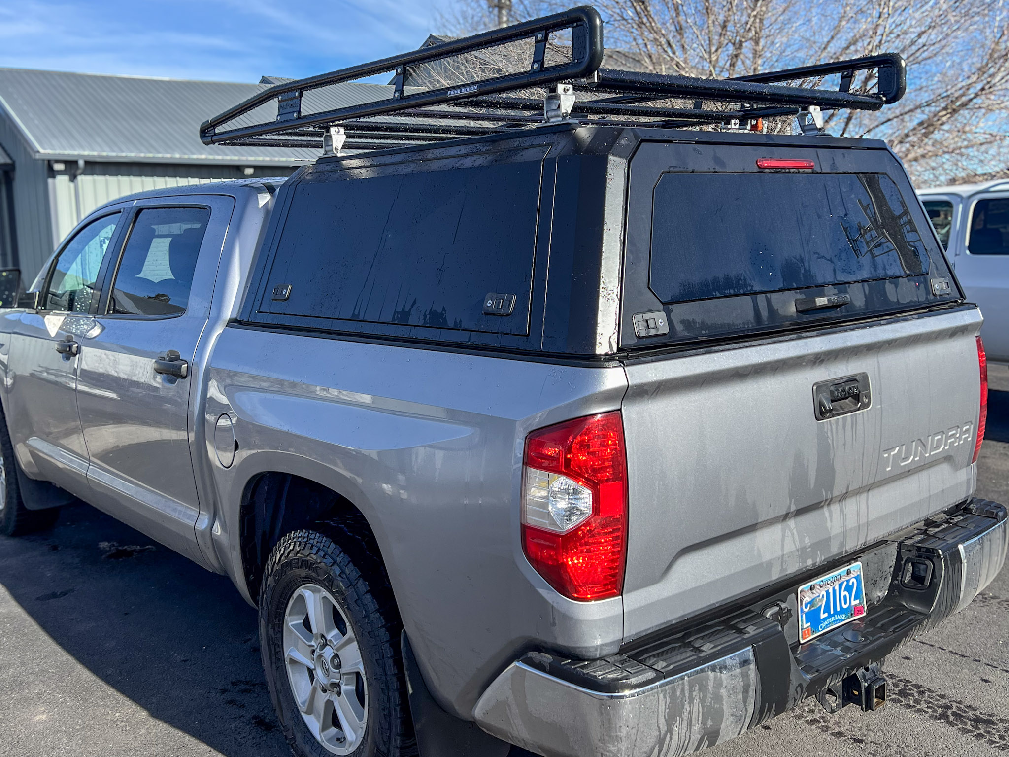 2020 Toyota Tundra Crew Max - Canopy and Lumber Rack - RSI Smartcap / Prime Design
