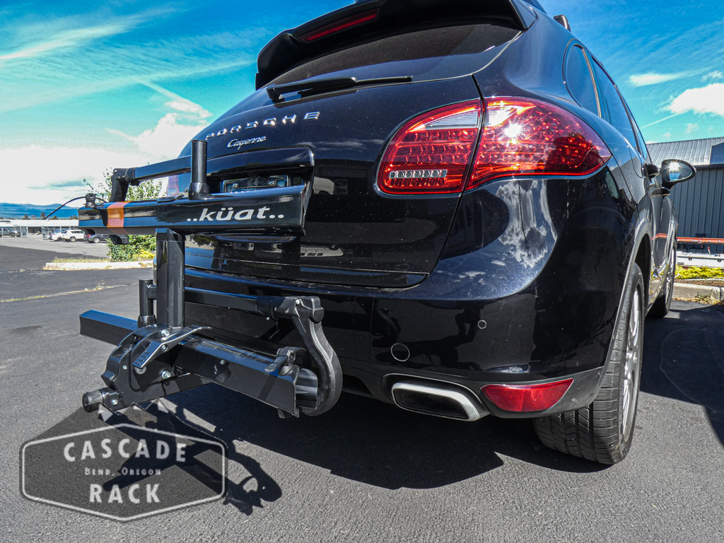 2014 Porsche Cayenne – Curt 2” Trailer Hitch 13116 – Kuat Sherpa 2.0 Bike Rack