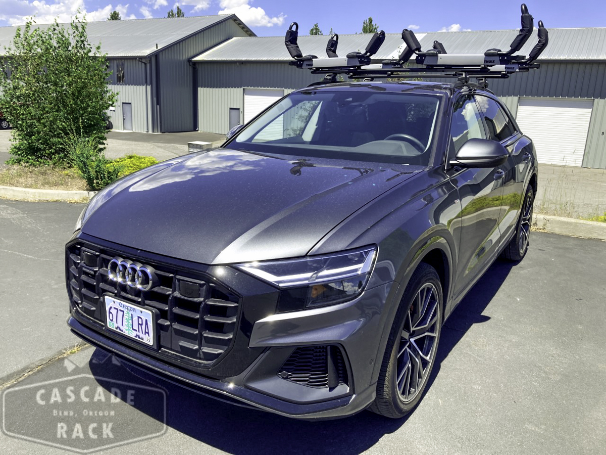 2021 Audi Q3 - Crossbars and Kayak Racks - Thule
